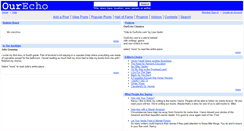 Desktop Screenshot of ourecho.com